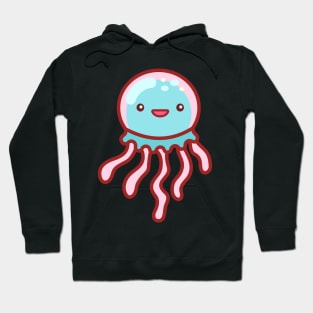 Simple Cotton Candy Jellyfish Hoodie